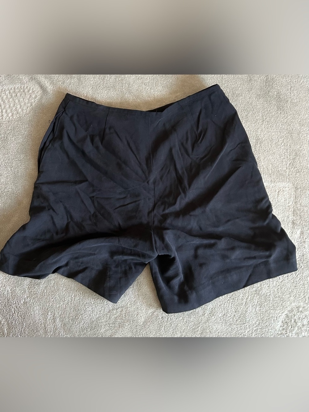 Tommy Bahama Black Flat Front Shorts - Picture 3 of 3